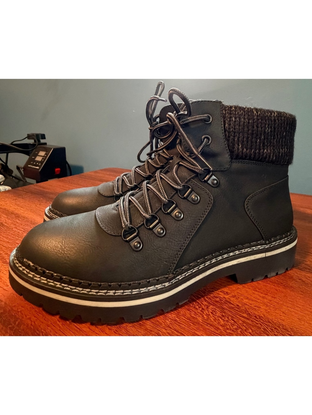 Patrizia lace up winter boot size (42) 10.5